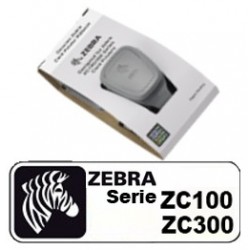 Ruban noir Zebra gamme ZC